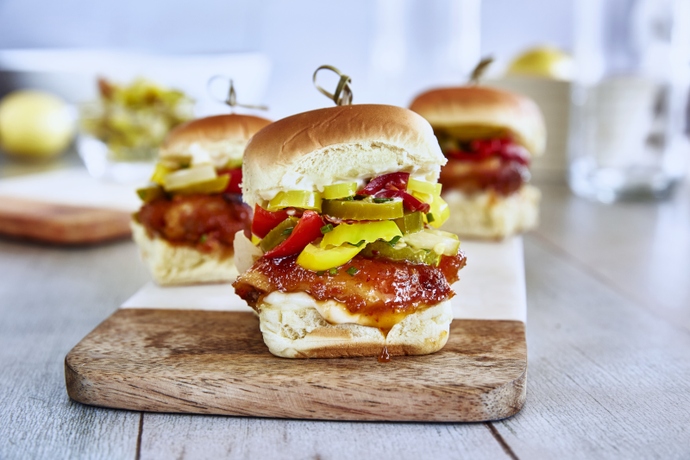 "Pep In Your Step" Chicken Sliders