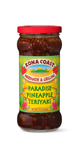 Kona Coast® Paradise Pineapple Teriyaki Marinade & Grilling Sauce