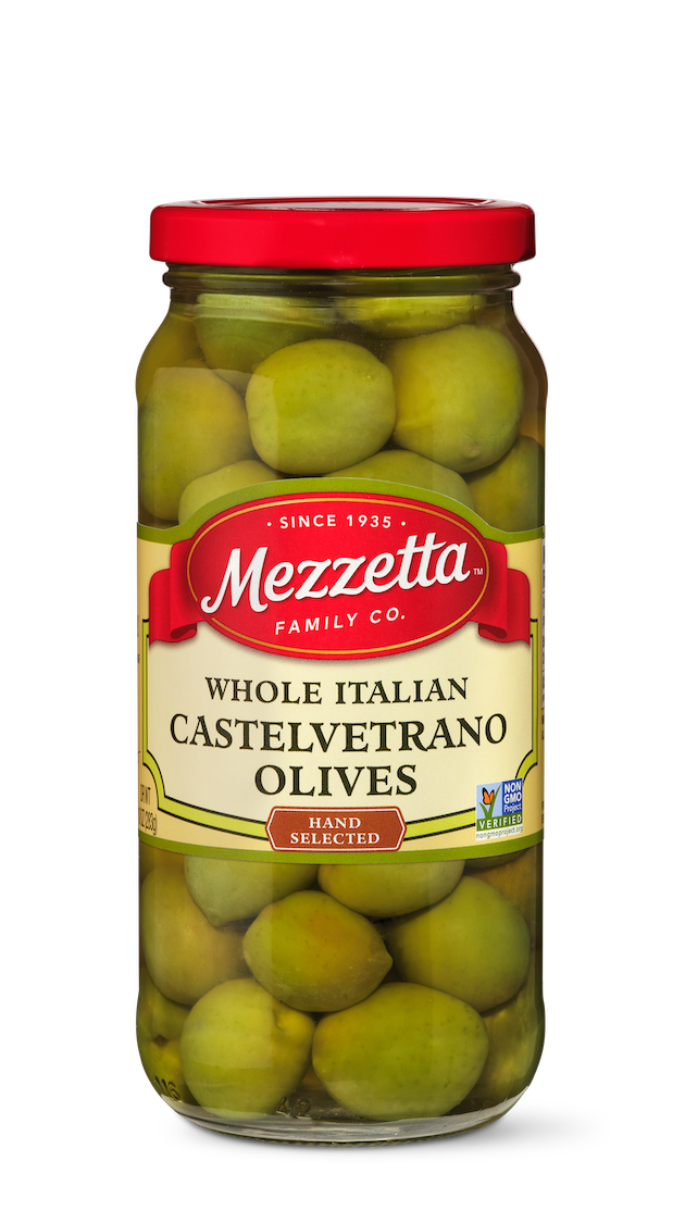 Jar of Mezzetta Whole Italian Castelvetrano Olives